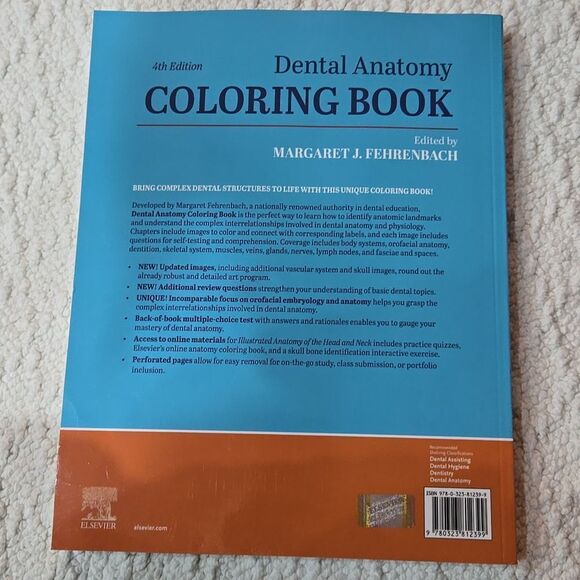 Dental Anatomy Coloring Book 4th Edition - Picture 11 of 15